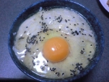 「卵かけご飯　ｏｎ　しらす入りとろろ」の画像
