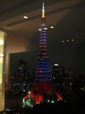 東京タワーも祝福
