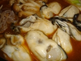 口コミ：厚岸産「生」 むき牡蠣で土手鍋の画像（16枚目）