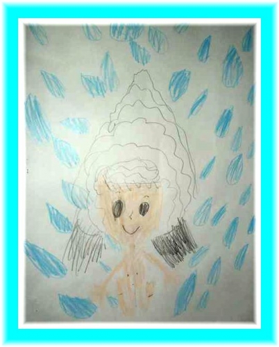 7歳の女の子の作品　【アワプーちゃん】の画像（1枚目）