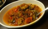 「ピリ辛、野菜煮込みスープ」の画像（1枚目）