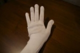 口コミ：敏感肌のための下ばき用綿手袋の画像（1枚目）