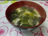 「レシピID :1735664 ねこぶだしを使ったおいしいたまごスープ」の画像（1枚目）