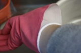 口コミ：敏感肌のための下ばき用綿手袋の画像（2枚目）