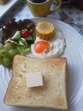 口コミ：素敵な朝食～北海道食パン～の画像（1枚目）