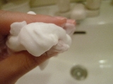 口コミ：初めてのスプレー式洗顔～♪　本当に泡がすごすぎます！！！　フローレスC60ウォッシングフォームの画像（10枚目）