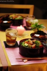 口コミ記事「ほっぺた落ちた☆お刺身トキシラズ鮭のチラシ寿司」の画像