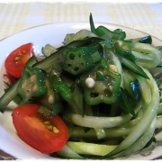 「＊きゅうりのおつまみ＊」ごはんでファイト！目にも鮮やか！夏野菜を使った中華料理大募集！の投稿画像