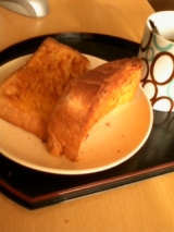 口コミ：朝の食パン♪の画像（2枚目）
