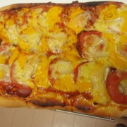手作りピザです！！