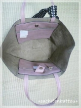 口コミ：【saita8月号掲載】カシュカシュスカーフ付きシンプルビッグトートバッグの画像（2枚目）