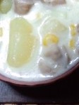 「栄養満点の豆乳味噌スープ」の画像（1枚目）