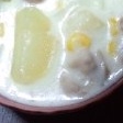 栄養満点の豆乳味噌スープ