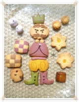 口コミ：【アンデルセン】童話クッキー 王様の秋ファッション を家族で食べました(*^_^*)の画像（6枚目）