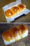 牛乳パックの型で手作り食パン☆