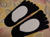 口コミ記事「シルクの5本指パンプスイン」の画像