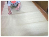 口コミ：いつでもどこでも気持ちよ～く簡単ゴロ寝♪日本伝統の和紙が畳になった！～サラッと♪和紙畳寝ゴザ～の画像（1枚目）