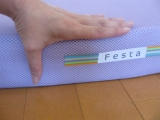 口コミ：Festa／フェスタ　ラベンダー（三つ折りタイプ）でお布団に入るのが楽しみ～♪の画像（2枚目）