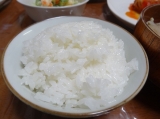 口コミ：お米がドーンと新米おぼろづき　美味しい我が家の夕食♪の画像（8枚目）