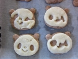 口コミ：パンダの型抜きクッキー、作ってみました♪の画像（2枚目）