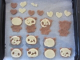 口コミ：パンダの型抜きクッキー、作ってみました♪の画像（5枚目）