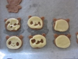 口コミ：パンダの型抜きクッキー、作ってみました♪の画像（4枚目）