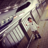 「新幹線のおしり」の画像