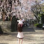 初めてのお花見♪