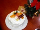 口コミ：可愛いミニクリスマスケーキ作りと、冬至ごはんの画像（7枚目）