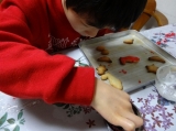 アイシングにチャレンジ♪息子と一緒にクリスマスクッキー作りの画像（3枚目）
