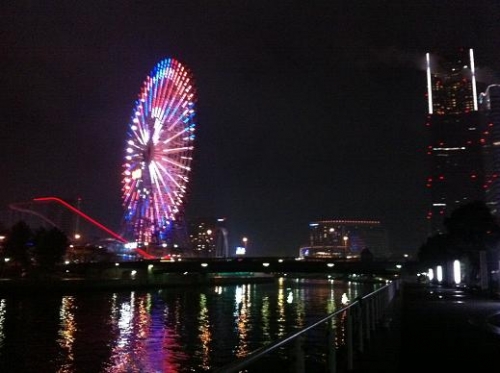 初デートで見た横浜の夜景の画像（1枚目）