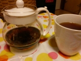 口コミ：【HARIO】美味しいお茶を手軽に楽しめる「ジャンピングリーフP」使ってみました♪の画像（1枚目）