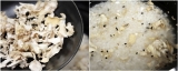 口コミ：醤油麹を使って、干しハナビラタケ入りの牛ごぼうご飯。の画像（3枚目）
