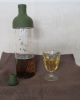 口コミ：お手持ちの　普通の　お茶で水出し茶が楽しめます♪　HARIO株式会社さんの　フィルターインボトルの画像（8枚目）