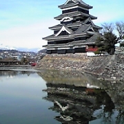 「逆さ「松本城」」【クリンスイ商品プレゼント】水のある風景写真を募集☆の投稿画像