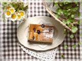 口コミ：KUKKUヨーロッパ産ブルーベリーパウダーを使って＊ベイクドチーズケーキ♪ | haruの画像（2枚目）