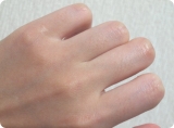 口コミ：簡単に指を綺麗にしてくれる♪指専用の除毛クリームの画像（1枚目）