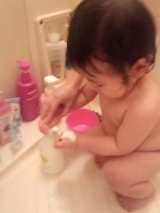 口コミ：親子で使える泡石鹸の画像（2枚目）