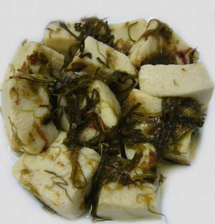昆布が１２種類入った「ねこぶまんま」　高野豆腐と一緒に♪の画像（1枚目）