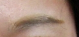 「眉と目の間の毛」の画像（1枚目）