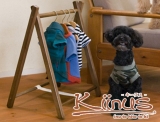 口コミ記事「小型犬用の衣類などの整頓に便利！木製ペットハンガー【スマートハンガー】をプレゼント♪」の画像