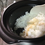 口コミ：一合用土鍋でご飯を炊いてみた☆の画像（2枚目）