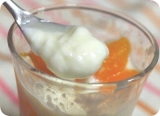 口コミ：デザート感覚で食べられるバニラ風味のヨーグルトの画像（3枚目）