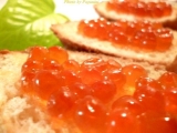 口コミ：カネキタ水釧水産“手造り生いくら醤油漬け”　　　　　　　　　　　　　　　　　　　　　　　　　　　　　　　　　　　　　　　　　　　　Homemade Fresh Ikra with Soy sauce of Kanekita-hokusen Co., Ltd. の画像（2枚目）
