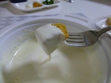 口コミ記事「白いチーズフォンデュ」の画像