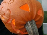口コミ：「ハロウィンかぼちゃ」お化けランタン作りに挑戦！・２の画像（4枚目）
