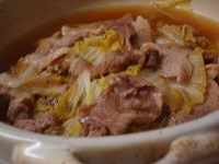豚肉と白菜の煮込み鍋の画像（1枚目）