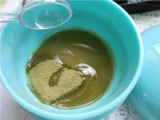 口コミ：KAORI FACE PACK で緑茶の香りに包まれてますの画像（4枚目）