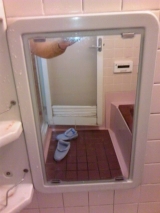 口コミ：風呂場の鏡の画像（1枚目）