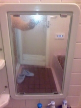 口コミ：風呂場の鏡の画像（4枚目）